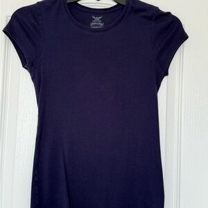Faded Glory Deep Navy Short Sleeve Tee